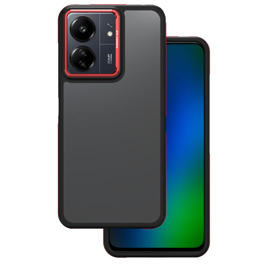 Fodral för Xiaomi Poco M6 / Redmi 13C 5G, OEM, Crystal Black, Rosa