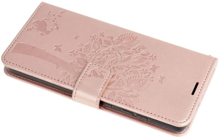 Fodral för Xiaomi Redmi Note 10 Pro, OEM, MEZZO Tree, Roséguld