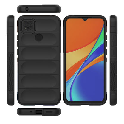 Fodral för Xiaomi Redmi 9C NFC / 9C, Techsuit, Magic Shield, Svart