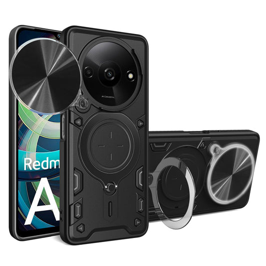 Fodral för Xiaomi Redmi A3, Techsuit, CamGuard Pro, Svart