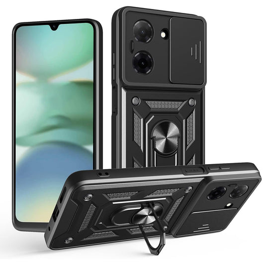 Fodral för Xiaomi Redmi A5 4G (Regional), Techsuit, CamShield, Svart