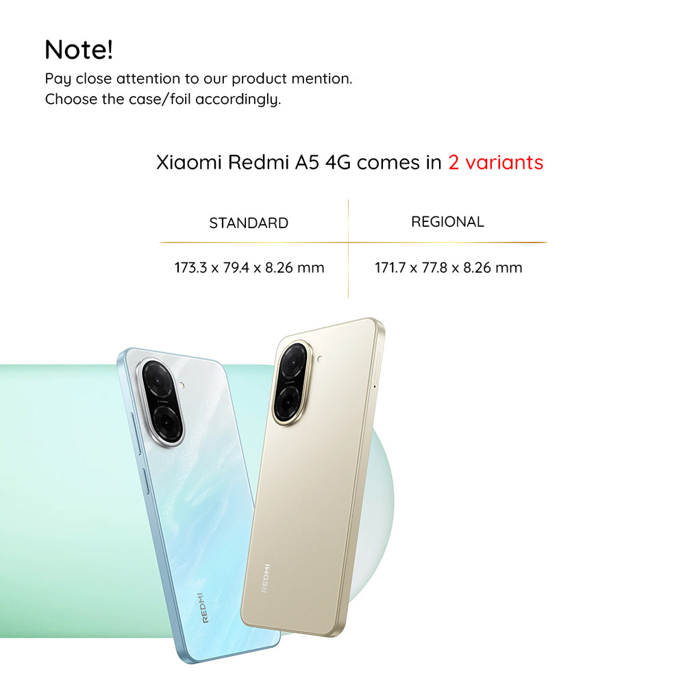 Fodral för Xiaomi Redmi A5 4G (Standard), Techsuit, ColorVerse 360, Blå