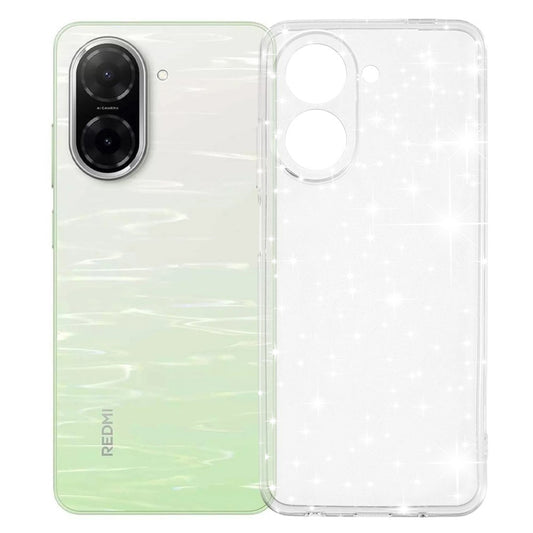 Fodral för Xiaomi Redmi A5 4G (Standard), Techsuit, SparkleSkin, Transparent