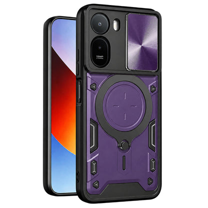 Fodral för Xiaomi Redmi A7 Pro 4G, Techsuit, CamGuard Pro, Lila