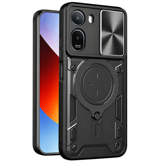 Fodral för Xiaomi Redmi A7 Pro 4G, Techsuit, CamGuard Pro, Svart