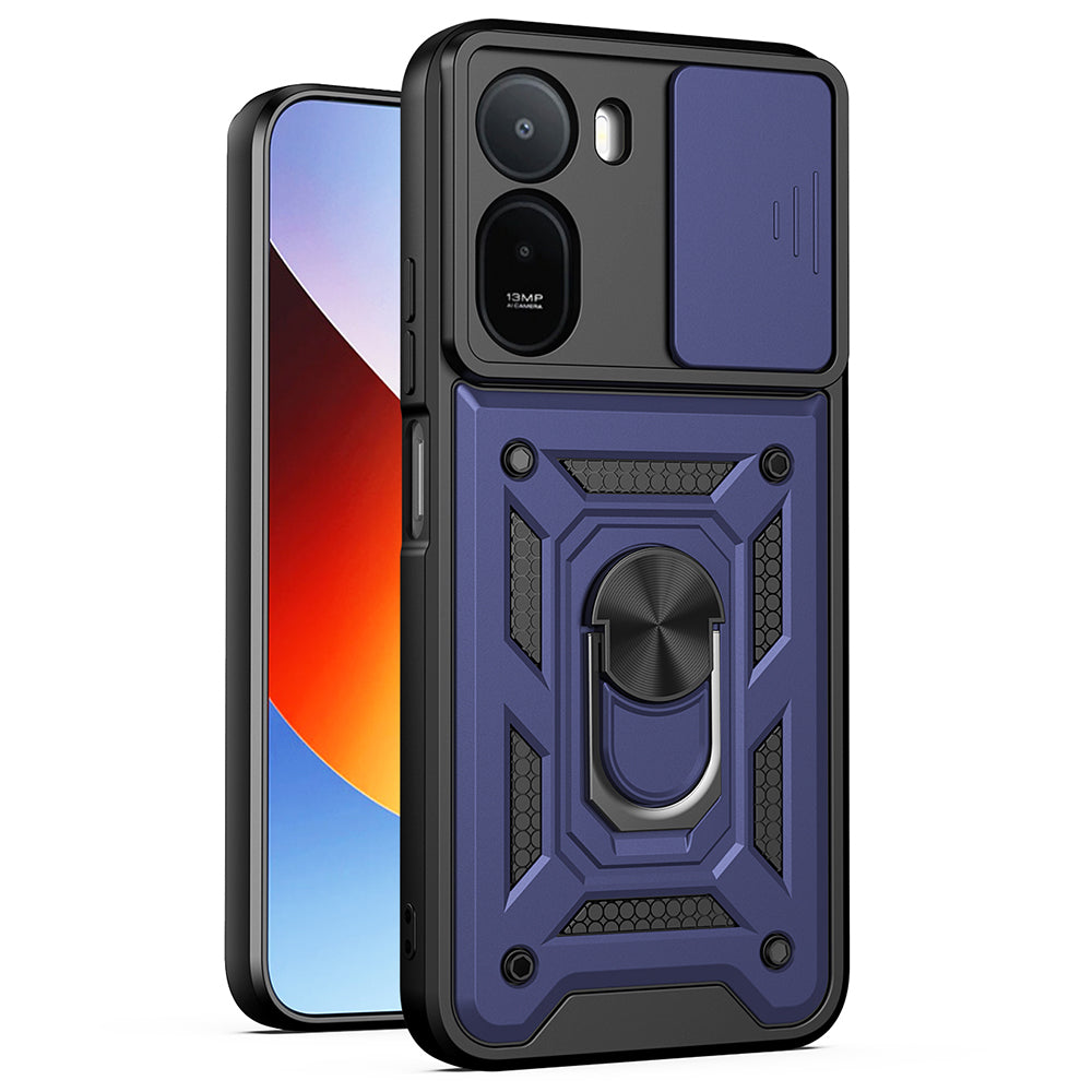 Fodral för Xiaomi Redmi A7 Pro 4G, Techsuit, CamShield, Blå