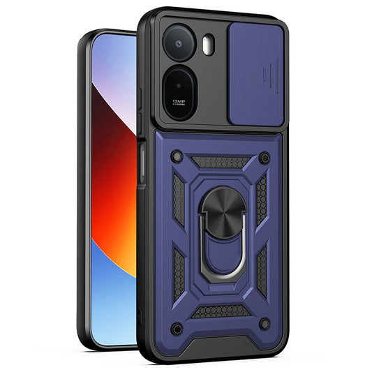Fodral för Xiaomi Redmi A7 Pro 4G, Techsuit, CamShield, Blå