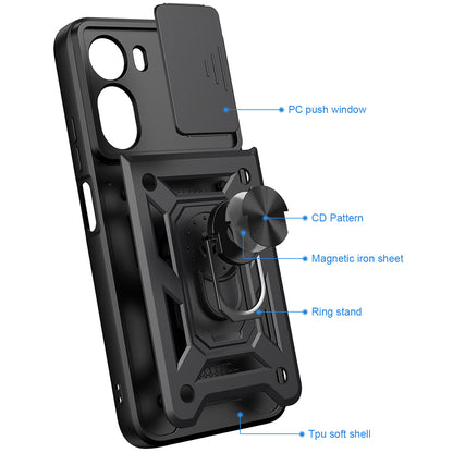 Case for Xiaomi Redmi A7 Pro 4G, Techsuit, CamShield, Gold