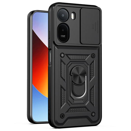 Fodral för Xiaomi Redmi A7 Pro 4G, Techsuit, CamShield, Svart