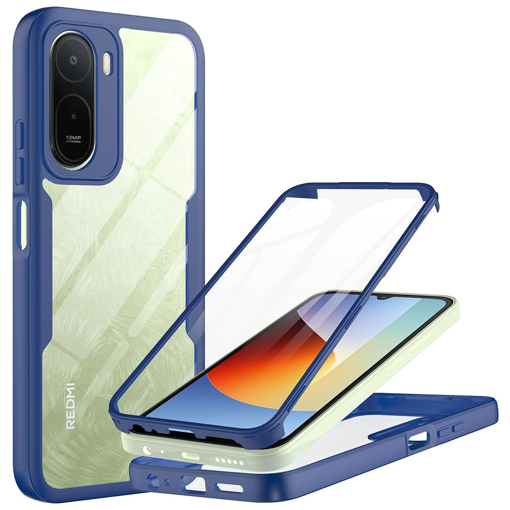 Fodral för Xiaomi Redmi A7 Pro 4G, Techsuit, ColorVerse 360, Blå