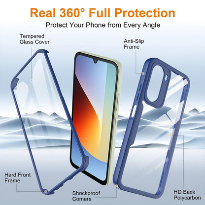 Fodral för Xiaomi Redmi A7 Pro 4G, Techsuit, ColorVerse 360, Blå