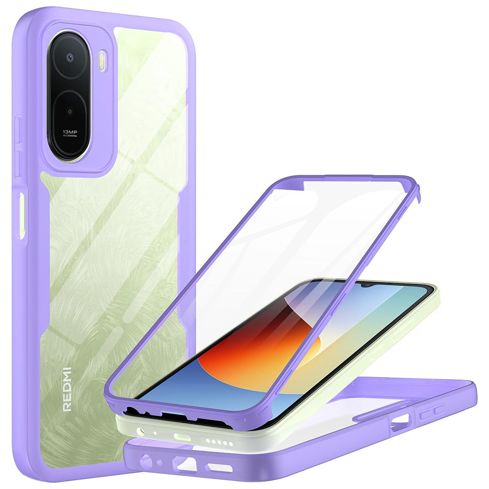Fodral för Xiaomi Redmi A7 Pro 4G, Techsuit, ColorVerse 360, Lila
