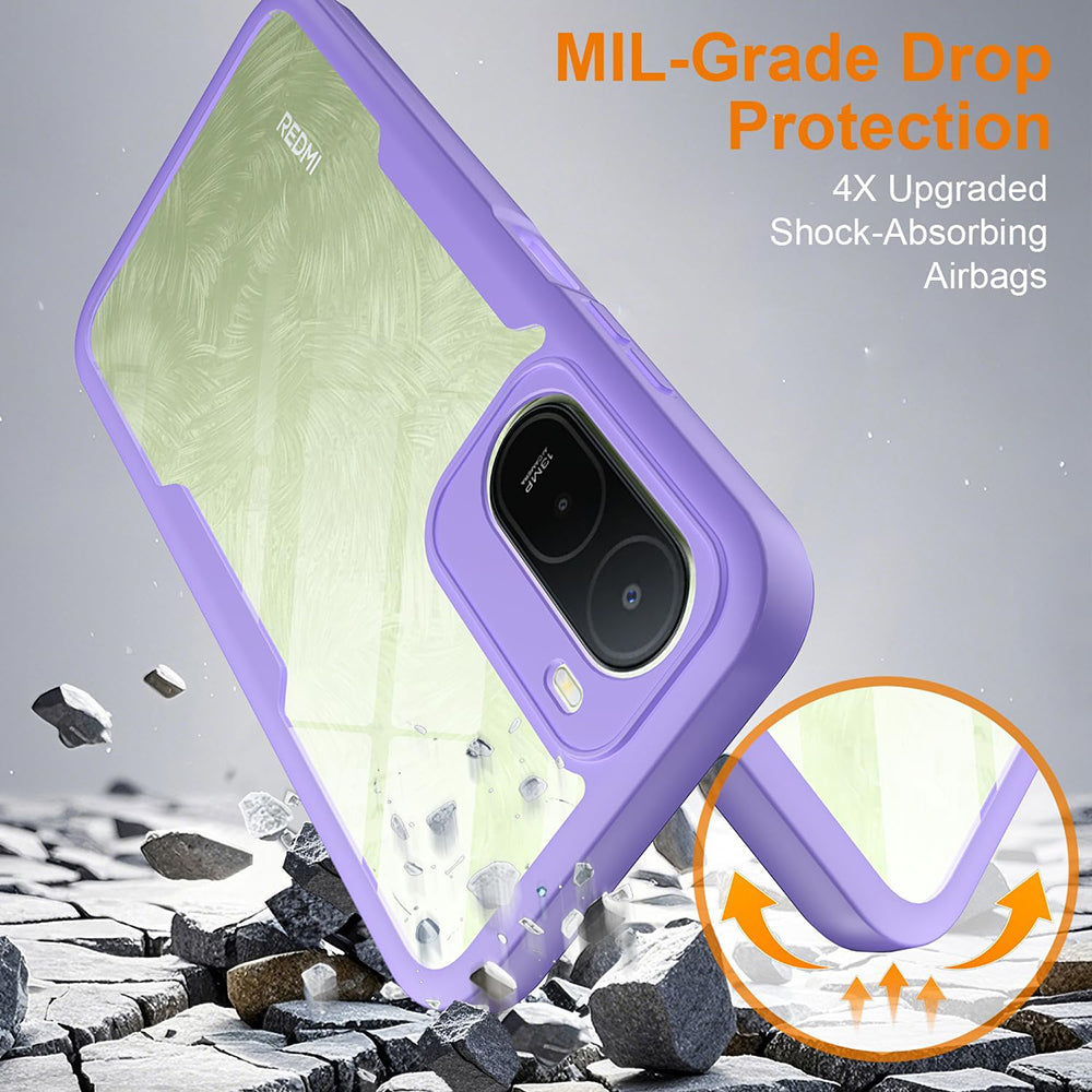 Fodral för Xiaomi Redmi A7 Pro 4G, Techsuit, ColorVerse 360, Lila