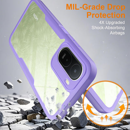 Fodral för Xiaomi Redmi A7 Pro 4G, Techsuit, ColorVerse 360, Lila