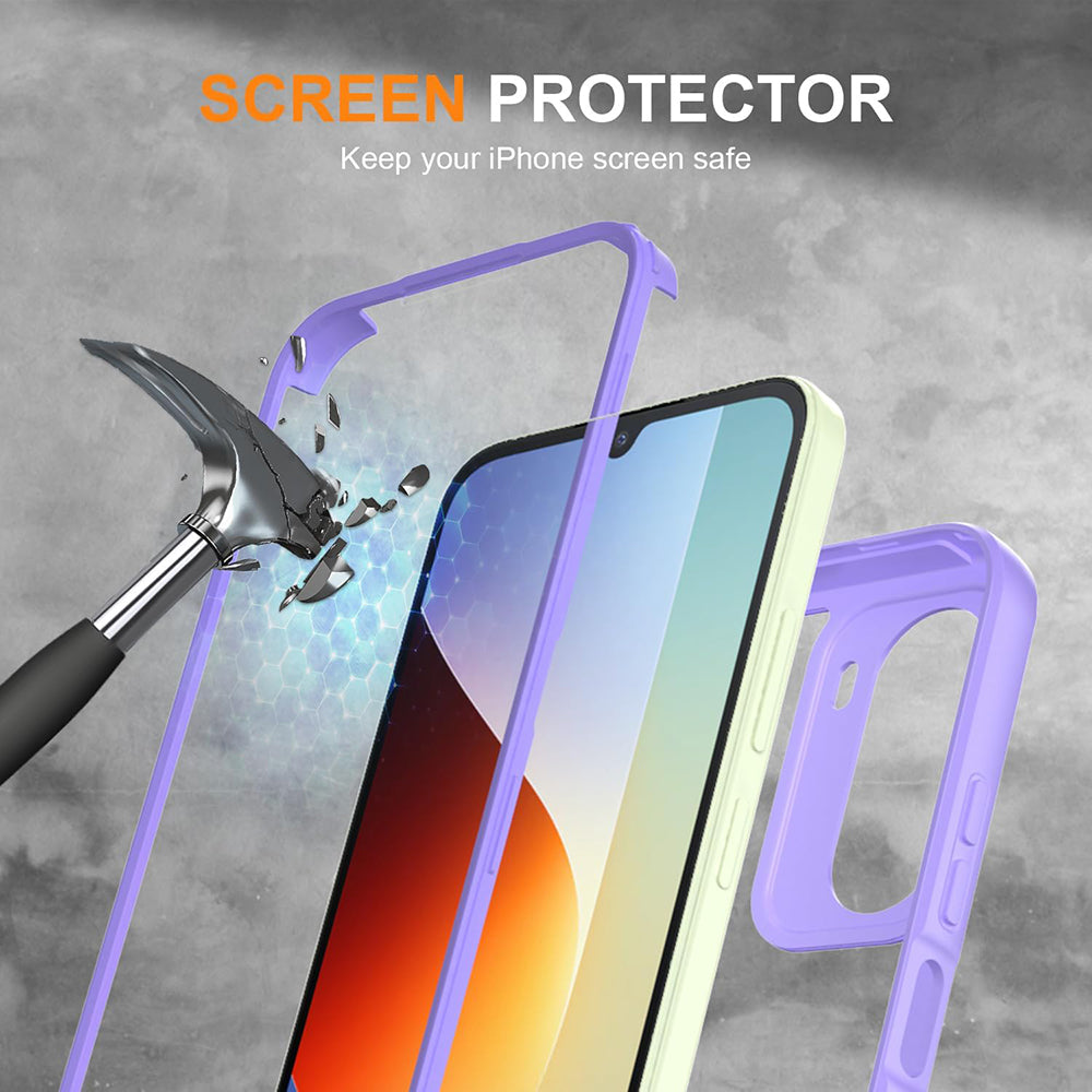 Fodral för Xiaomi Redmi A7 Pro 4G, Techsuit, ColorVerse 360, Lila