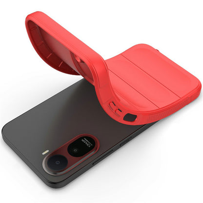 Fodral för Xiaomi Redmi A7 Pro 4G, Techsuit, Magic Shield, Röd