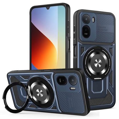 Fodral för Xiaomi Redmi A7 Pro 4G, Techsuit, RuggedCam, Blå