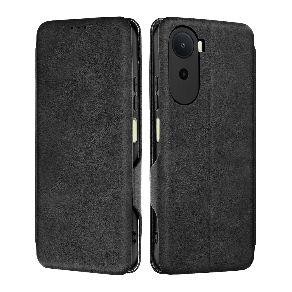 Fodral för Xiaomi Redmi A7 Pro 4G, Techsuit, Safe Wallet Plus, Svart
