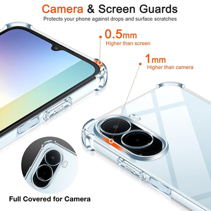 Fodral för Xiaomi Redmi A7 Pro 4G, Techsuit, Shockproof Clear, Transparent