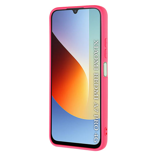 Fodral för Xiaomi Redmi A7 Pro 4G, Techsuit, SoftFlex, Mörkrosa
