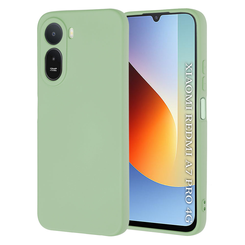 Fodral för Xiaomi Redmi A7 Pro 4G, Techsuit, SoftFlex, Ljusgrön