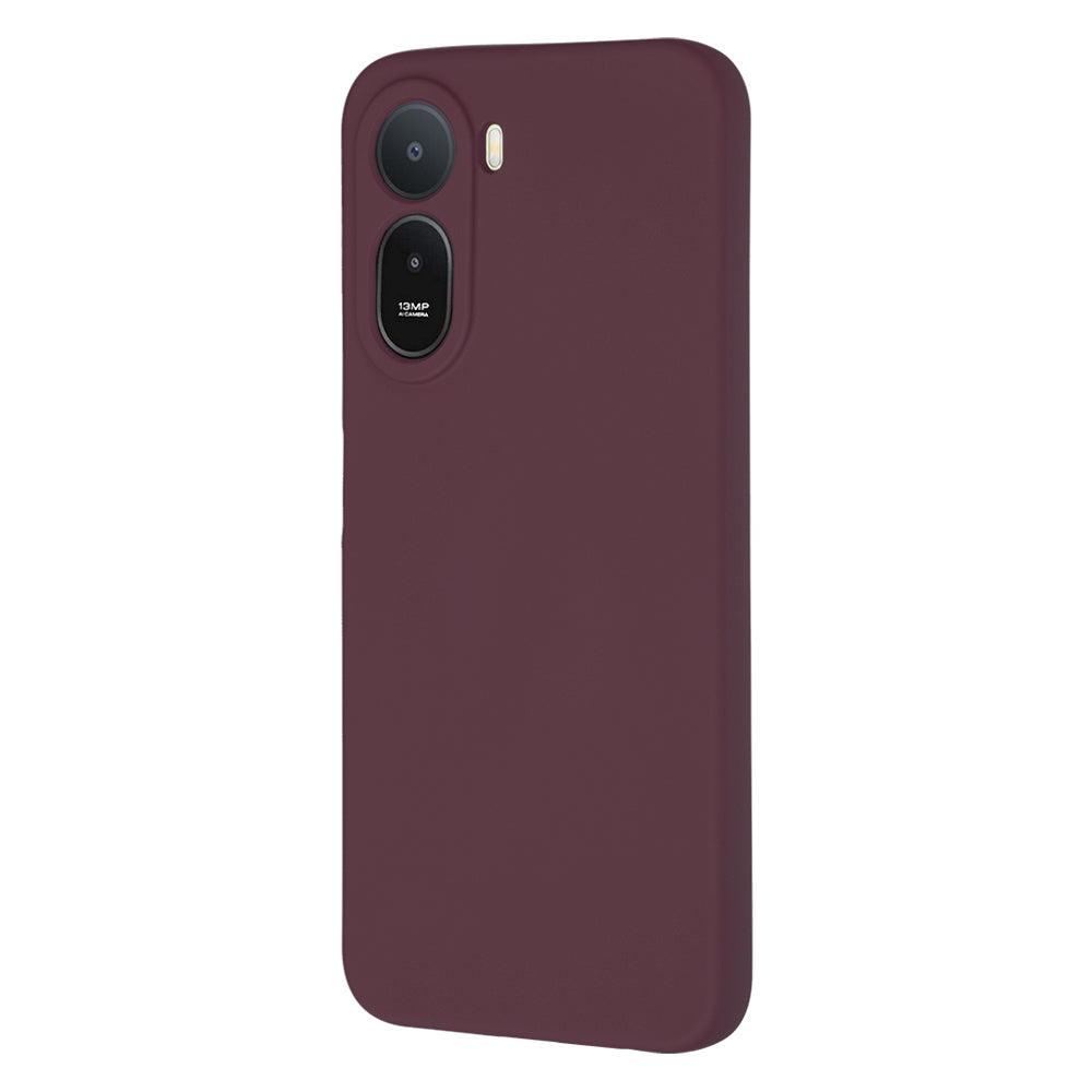 Fodral för Xiaomi Redmi A7 Pro 4G, Techsuit, SoftFlex, Vinröd