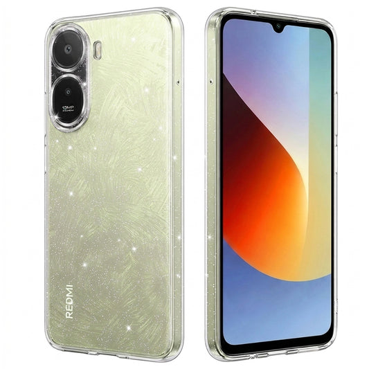 Fodral för Xiaomi Redmi A7 Pro 4G, Techsuit, SparkleSkin, Transparent