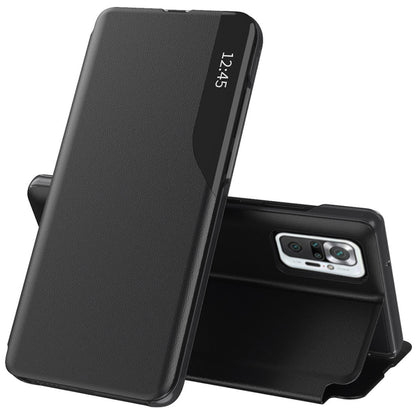Fodral för Xiaomi Redmi Note 10 Pro Max / Note 10 Pro, Techsuit, eFold, Svart