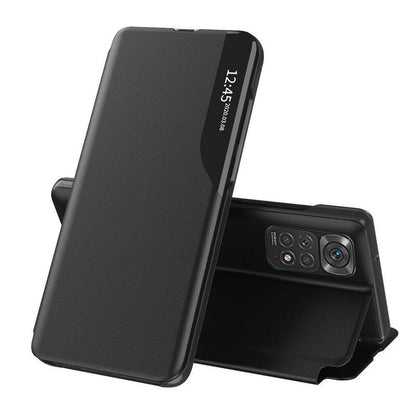 Fodral för Xiaomi Redmi Note 11S / Note 11, Techsuit, eFold, Svart
