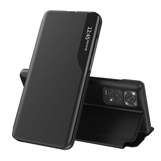 Fodral för Xiaomi Redmi Note 11S / Note 11, Techsuit, eFold, Svart