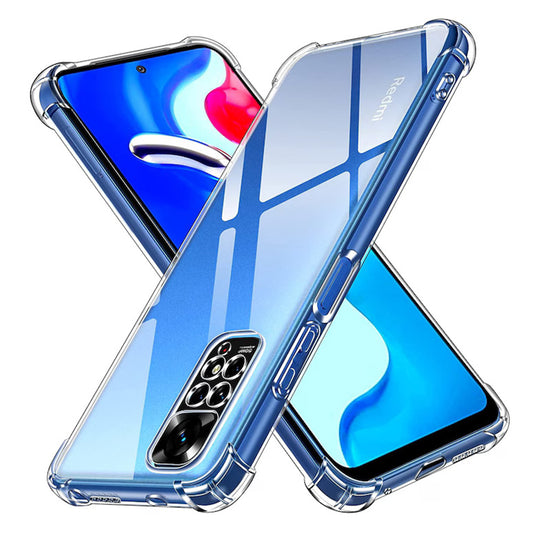 Fodral för Xiaomi Redmi Note 12 Pro 4G / Note 11 Pro 5G / Note 11 Pro, Techsuit, Stötsäker Klar, Transparent