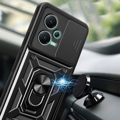 Fodral för Xiaomi Redmi Note 12 Pro+, Techsuit, CamShield, Svart