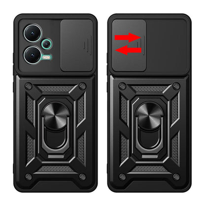 Fodral för Xiaomi Redmi Note 12 Pro+, Techsuit, CamShield, Svart