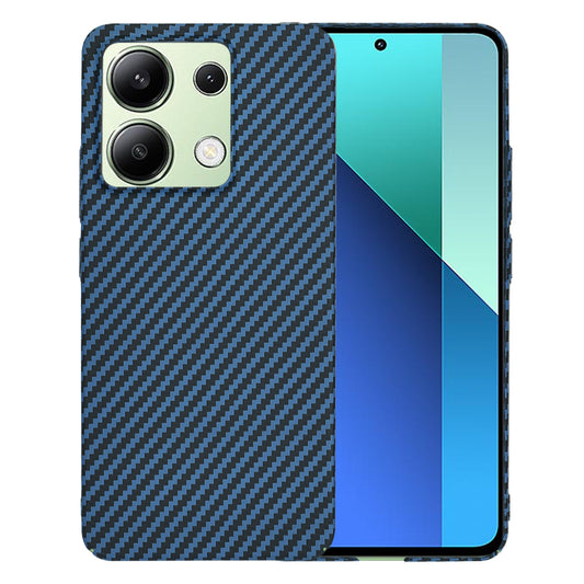 Fodral för Xiaomi Redmi Note 13 4G, Techsuit, Carbonite FiberShell, Turkos