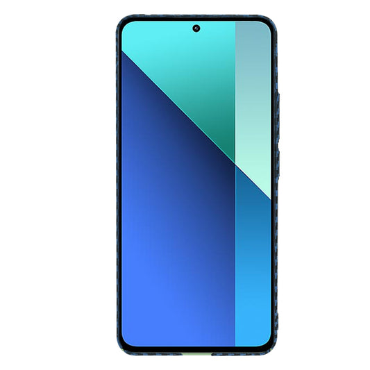 Fodral för Xiaomi Redmi Note 13 4G, Techsuit, Carbonite FiberShell, Turkos