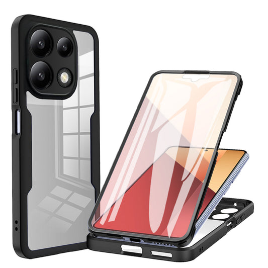 Fodral för Xiaomi Redmi Note 13 4G, Techsuit, ColorVerse 360, Svart