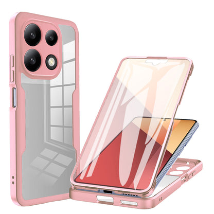 Fodral för Xiaomi Redmi Note 13 4G, Techsuit, ColorVerse 360, Rosa