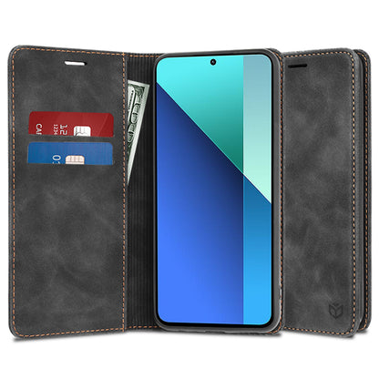 Fodral för Xiaomi Redmi Note 13 4G, Techsuit, Confy, Svart