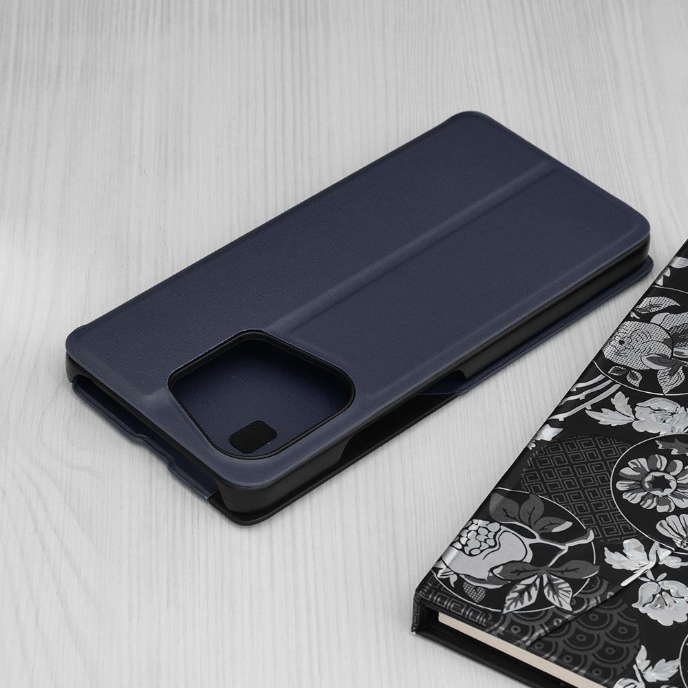 Fodral för Xiaomi Redmi Note 13 4G, Techsuit, eFold, Mörkblå