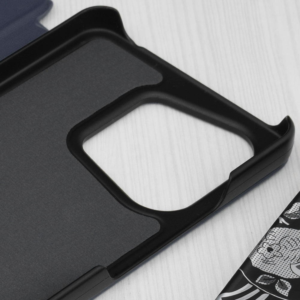 Fodral för Xiaomi Redmi Note 13 4G, Techsuit, eFold, Mörkblå