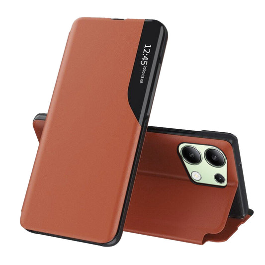 Fodral för Xiaomi Redmi Note 13 4G, Techsuit, eFold, Orange