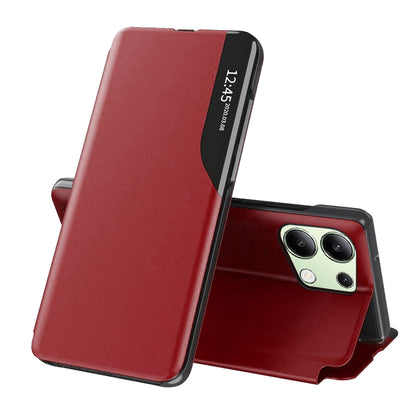Fodral för Xiaomi Redmi Note 13 4G, Techsuit, eFold, Röd
