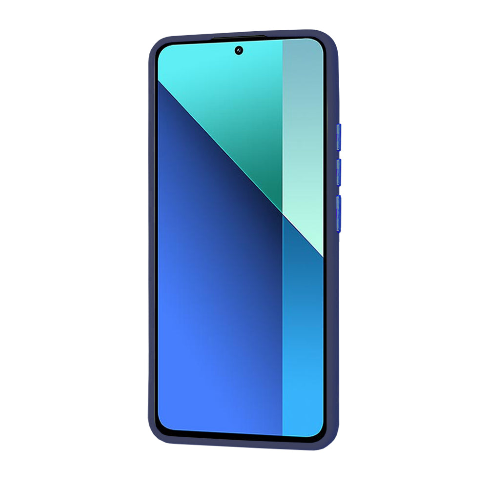 Fodral för Xiaomi Redmi Note 13 4G, Techsuit, HaloFrost, Marinblå