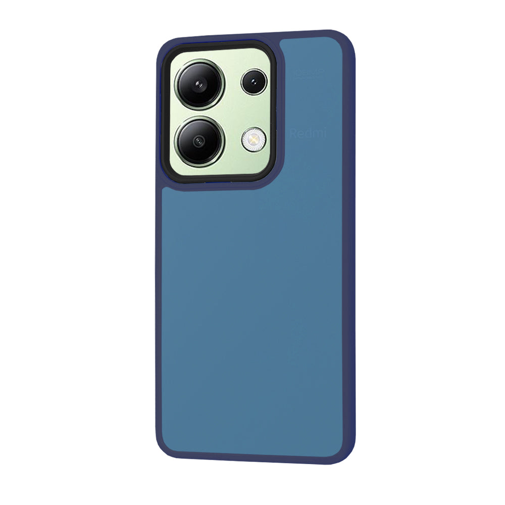 Fodral för Xiaomi Redmi Note 13 4G, Techsuit, HaloFrost, Marinblå