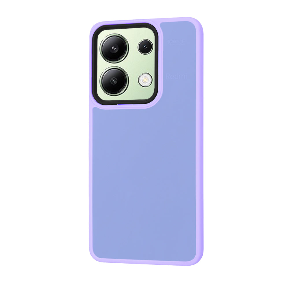 Fodral för Xiaomi Redmi Note 13 4G, Techsuit, HaloFrost, Ljuslila