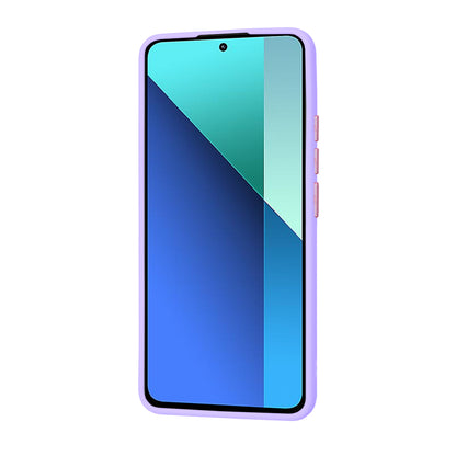 Fodral för Xiaomi Redmi Note 13 4G, Techsuit, HaloFrost, Ljuslila