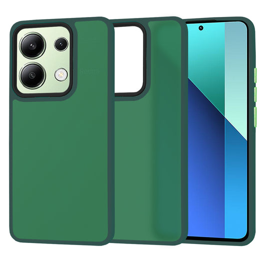Fodral för Xiaomi Redmi Note 13 4G, Techsuit, HaloFrost, Grön