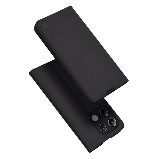 Fodral för Xiaomi Redmi Note 13 4G, Techsuit, Magskin Book, Svart