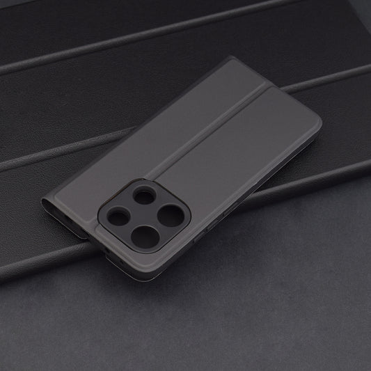 Fodral för Xiaomi Redmi Note 13 4G, Techsuit, Magskin Book, Svart