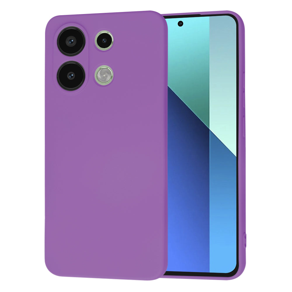 Mobilskal för Xiaomi Redmi Note 13 4G, Techsuit, SoftFlex, Lila